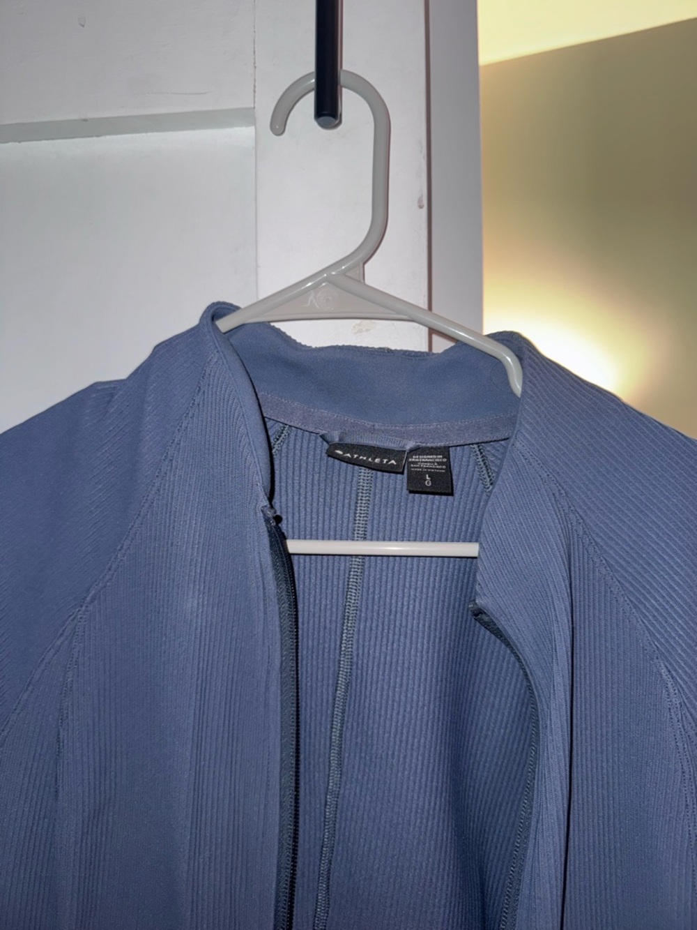 Athleta Salutation Ribbed Full Zip - Picture 2 of 5